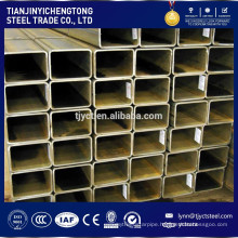 HRS hollow rectangle black steel tube with good quality